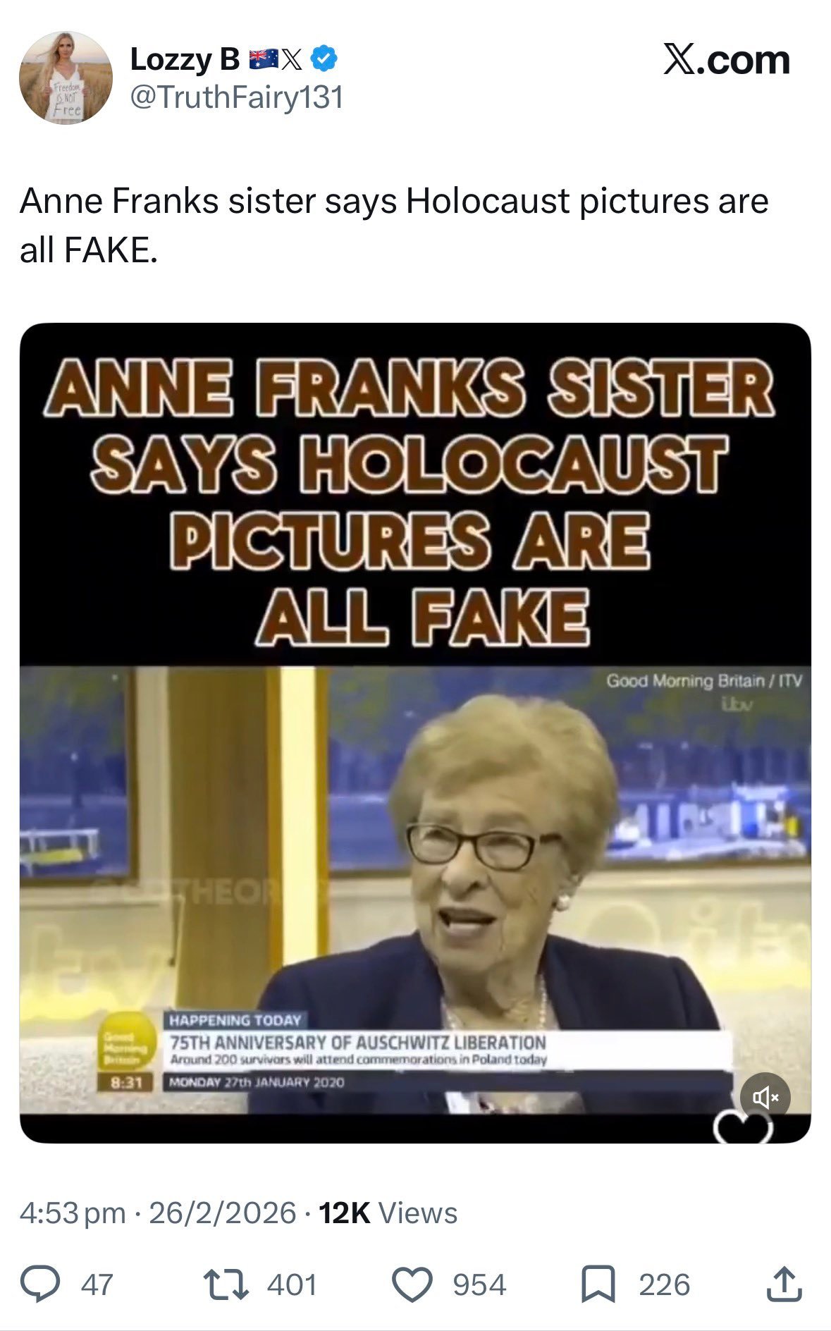 Misrepresenting History – How One Viral Post Fuels Holocaust Denialism